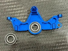 Aluminum Motor Mount W/ Heavy Duty Bearing for Traxxas SLASH 4X4 VXL Blue