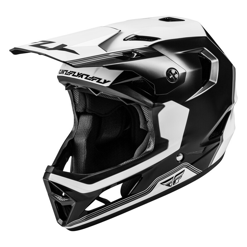 Casque vélo Fly Racing Rayce Repeat robuste en polycarbonate noir