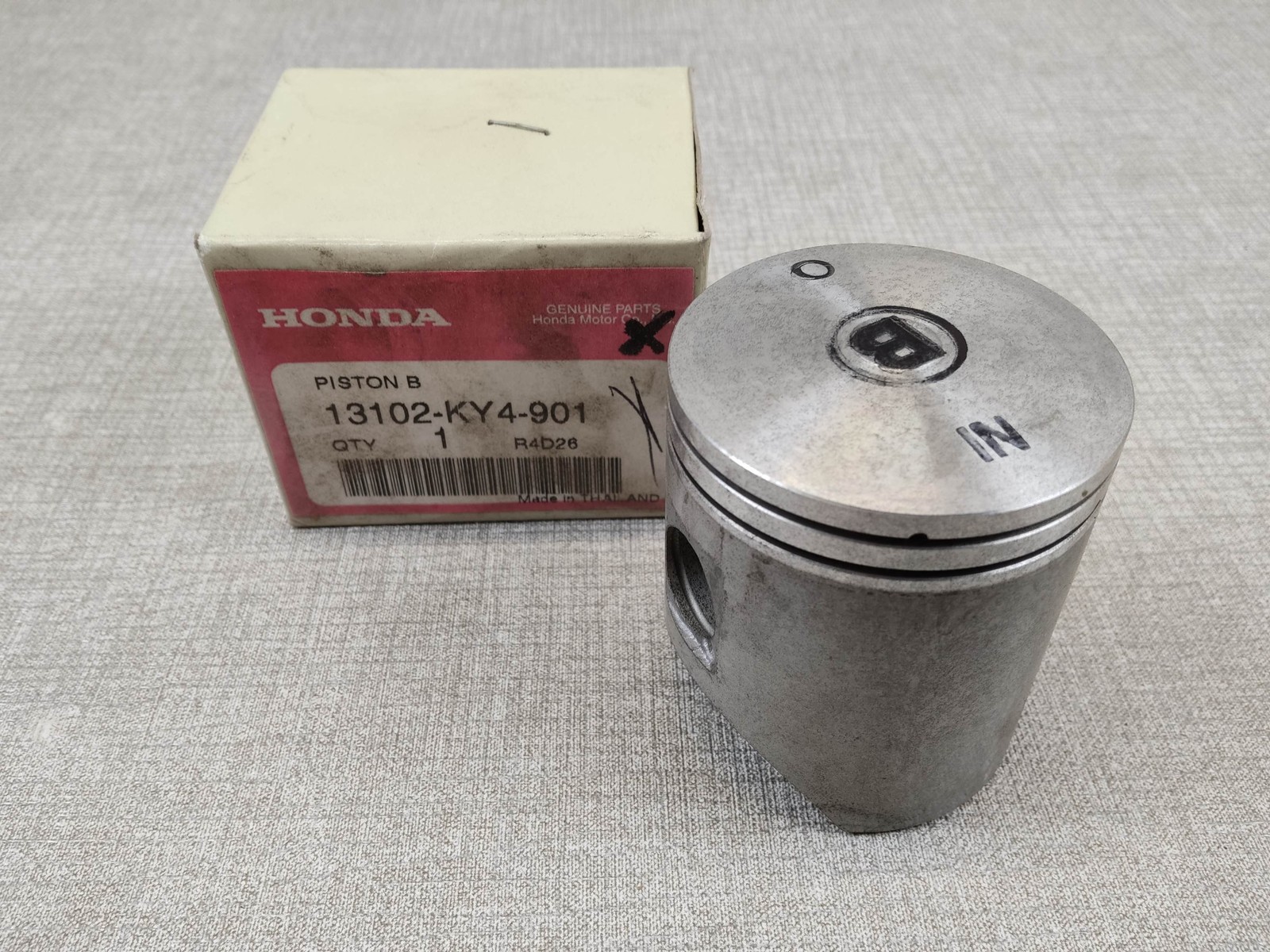 Piston B NSR125R Honda résout les pertes de compression et fumées de votre moto