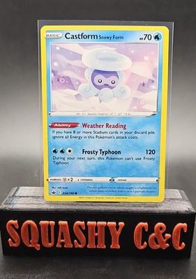 Castform Snowy Form 034/198 Swsh06: Sword & Shield - Chilling Reign Regular