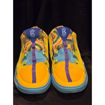 Nike Kyrie Flytrap VI 6 Basketball Shoes Yellow Spongebob DQ8094-700, US 7Y 