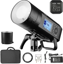 Godox AD400Pro 2.4G TTL HSS Outdoor Bowens Flash Speedlite Li-on Battery - New