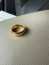 ridge men’s wedding bands, gold plated, & titanium. 6-8mm. will negotiate.