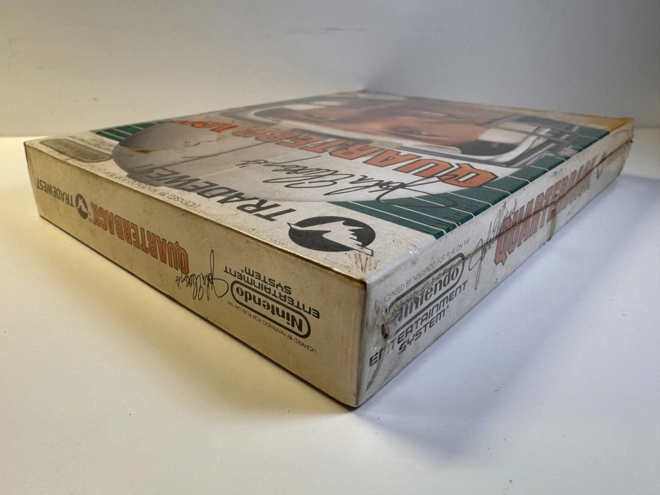 SEALED John Elway's Quarterback (Nintendo NES, 1989) Authentic. - Image 3 of 4