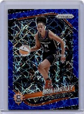 2025 Panini Prizm WNBA #86 Bria Hartley Blue Velocity Prizms