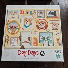 Dog Days 750pc Buffalo Games Jigsaw Puzzle