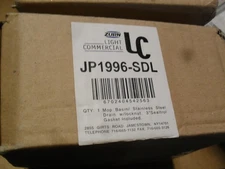 Zurn JP1996-SDL Mop basin stainless steel drain w/lock nut and 3" gasket