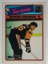 1988-89 Topps - All-Star Stickers Mario Lemieux #2 🔥HOF🔥MT/SHARP🔥