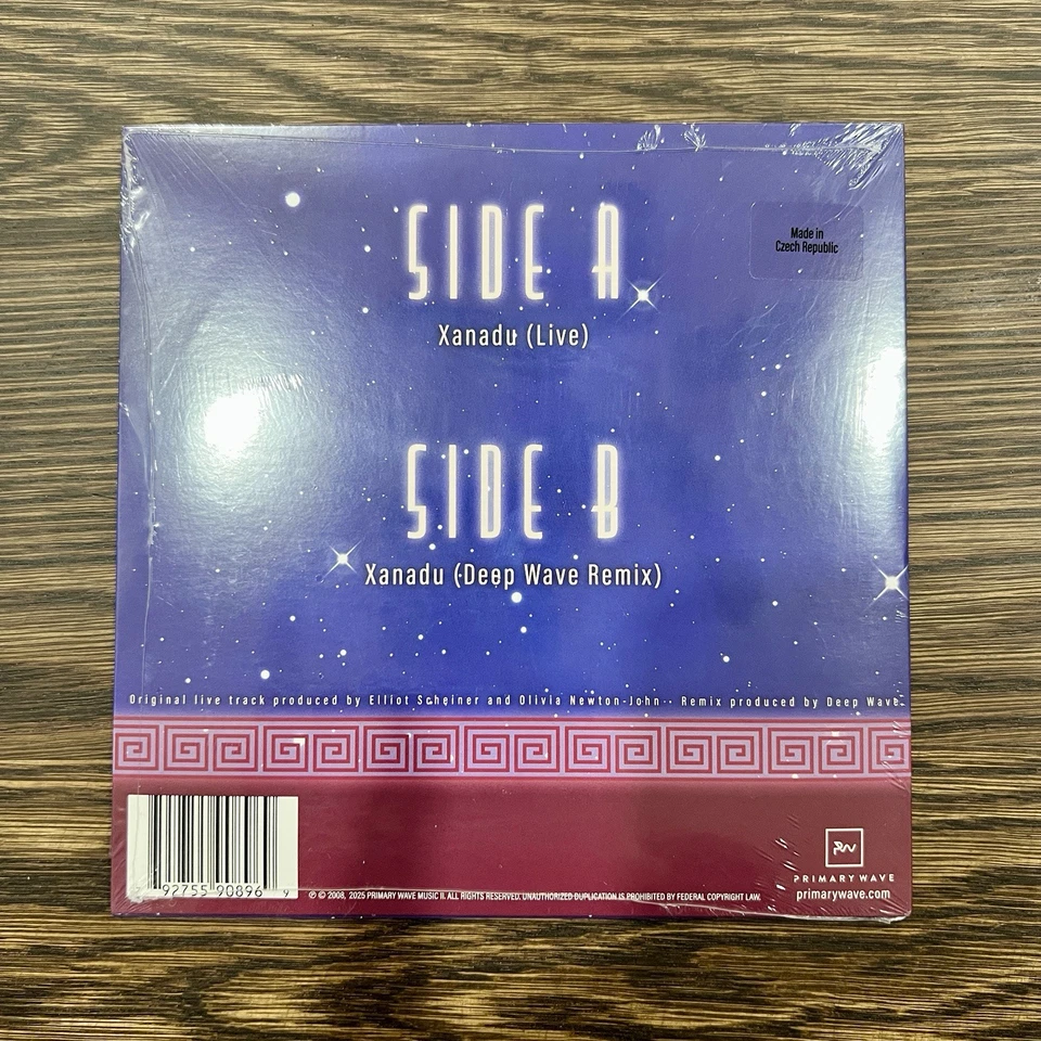 OLIVIA NEWTON-JOHN - Xanadu Live RSD BLACK FRIDAY 2025 7" Vinyl Record SEALED! - Image 3 of 3