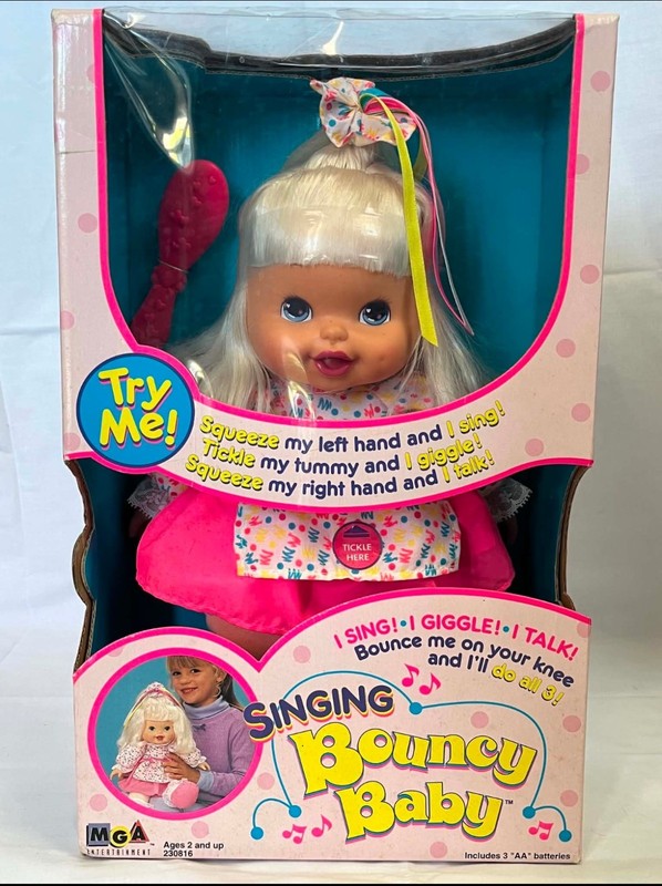 Singing Bouncy Baby 1997 MGA Entertainment