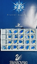 Colgante briolette plano cristal Swarovski 6012 AB 15,4x14 mm 1 doz. Pack AUSTRIA