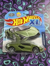 🔥2026 Hot Wheels XL Series Lamborghini Sian FKP 37 Green  1:43