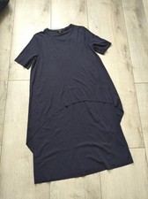 Women COS dress navy cotton 38 / M / 46 #6QL0