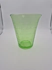 Vtg Federal Green Depression Glass 1 Cup Measuring Cup 3 Spouts