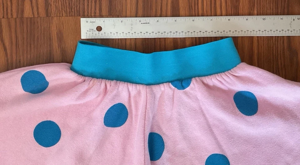 Vintage Sweet Potatoes Tm Sz 5 Pink/blue Polka Dot Skirt  - Image 3 of 4