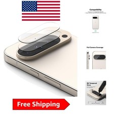 9H Scratch-Resistant Camera Lens Protector for Pixel 10 Pro XL - 2 Pack