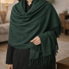 Embroidry Pashmina Cashmere Indian Nepal Wool Shawl For Women