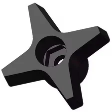 Innovative Components Gnh6-Hex4p7---- Snap Lock Four Knob, M10 Thread Size,