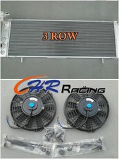 1991-2001 3 Row Aluminum Radiator & FANS*3 For JEEP Cherokee XJ 4.0l/2.5L AT