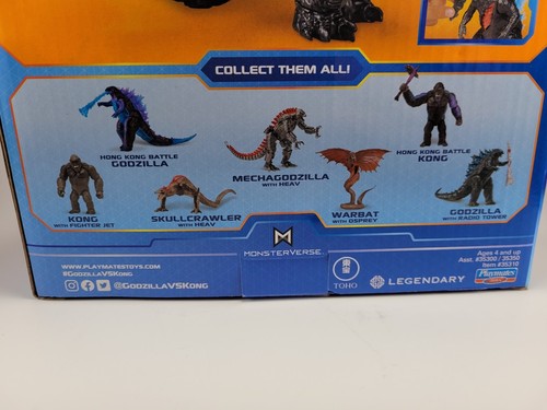 Godzilla vs. Kong Monsterverse Supercharged Godzilla w/ Fighter Jet 2021 GvK Toy - 第 8/8 張圖片