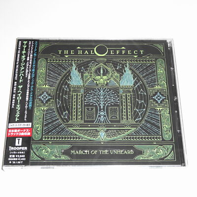 THE HALO EFFECT ''MARCH OF THE UNHEARD'' JAPAN CD+3Bonus Tracks