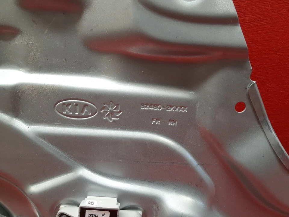 Kia Soul 2011 2012 2013 paso delantero derecho Conjunto regulador ventana 82402-2K001 Foto 4 de 4