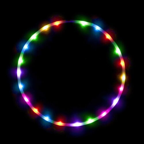 The Hoop Shop Light Up LED Hula Hoop Designed and Hand Crafted in Michigan wi...