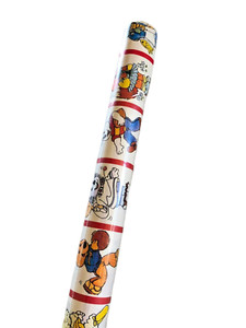Get Along Gang Wrapping Paper Gift Wrap Roll NEW Sealed Zipper Cat Lolly Vintage