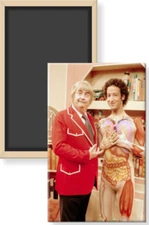 Captain Kangaroo & Slim Goodbody 1970s Show Image 2 x 3 Refrigerator Magnet