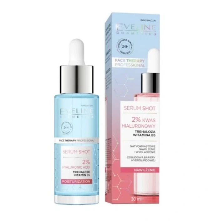 EVELINE  Face Therapy Serum Shot Hyaluronic Acid Hydrating Smoothing 30 ML - Image 3 of 4