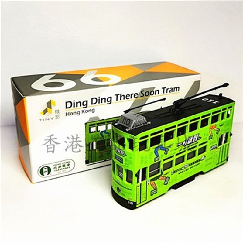 TINY HONG KONG 66 97 HONG KONG TRAM 1/120 DIECAST MODEL | eBay