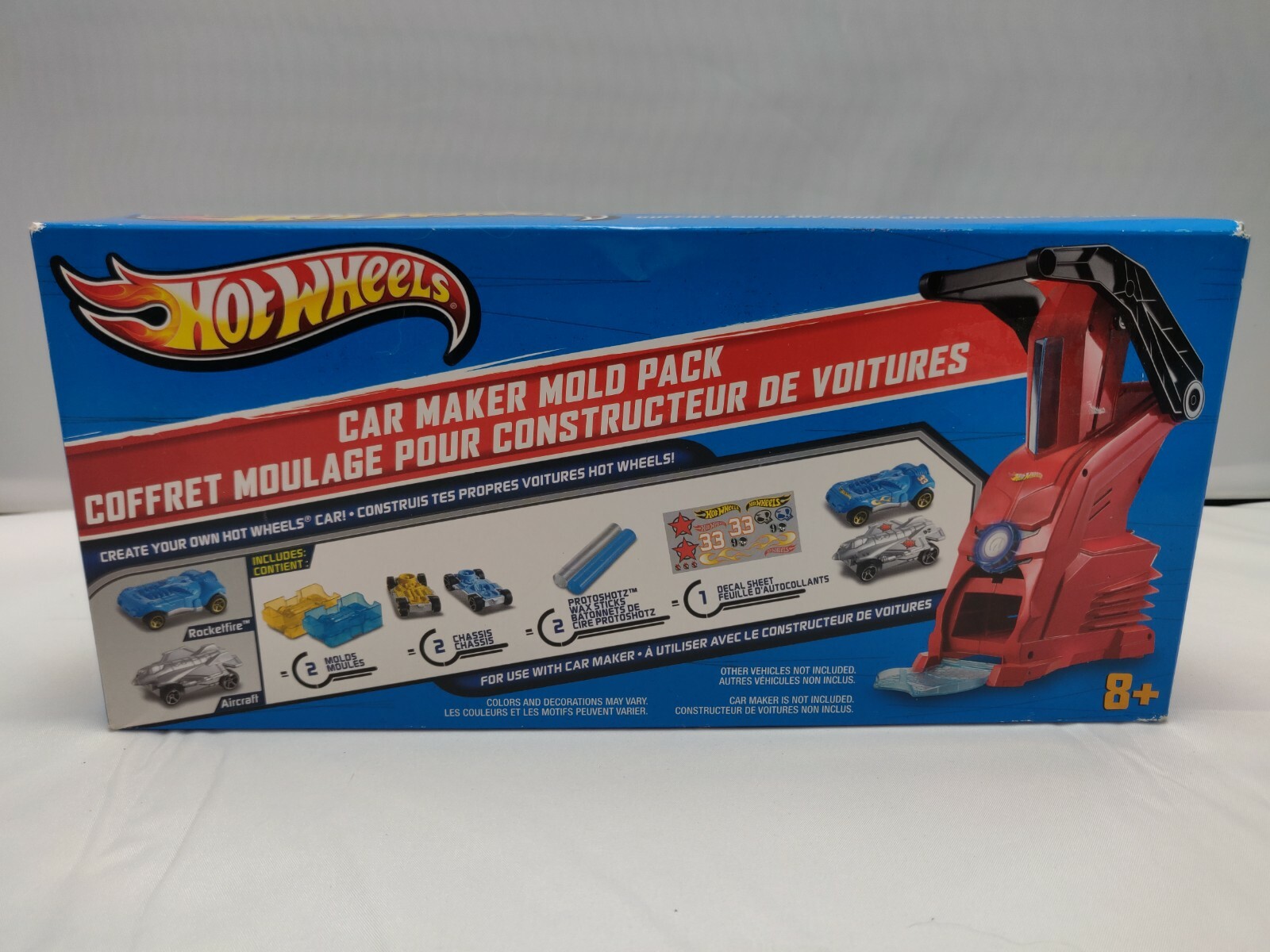 hot wheels car maker mold pack