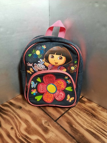 Dora The Explorer Backpack Flowers and 