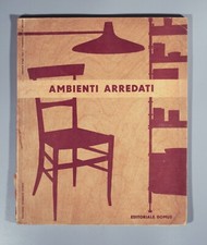 Domus Ambienti Arredati 1954 Möbel Ponti Ulrich De Carli Finn Juhl Max Bill