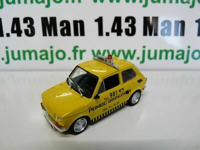 JUMAJO PL189 Voiture 1/43 IXO IST DeAgostini POLOGNE : FIAT 126 secours routier assista