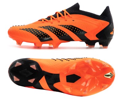 Adidas Men PREDATOR Accuracy.1 L FG Cleats Football Orange Soccer Spike GW4574