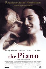 THE PIANO Movie POSTER 27x40 Holly Hunter Harvey Keitel Sam Neill Anna Paquin