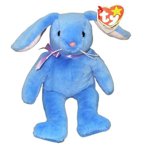 TY Beanie Baby - MARSH the Blue Easter Bunny (6 inch)*Limited Edition* - MWMTs