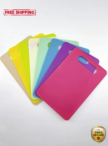 1pc Non-Slip Plastic Cutting Board – Durable Kitchen Tool for Fruits & Veggies