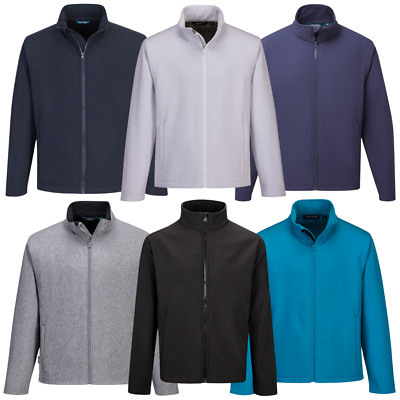 Portwest Print and Promo Softshell Jacket Waterproof Fleece Lined Winter Coat UK