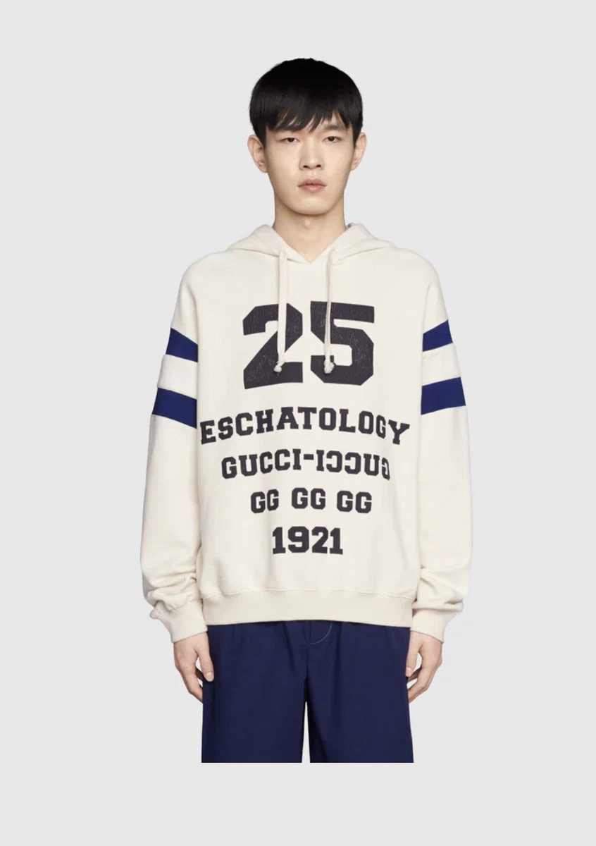 Gucci Hoodie with '25 Gucci' print | eBay