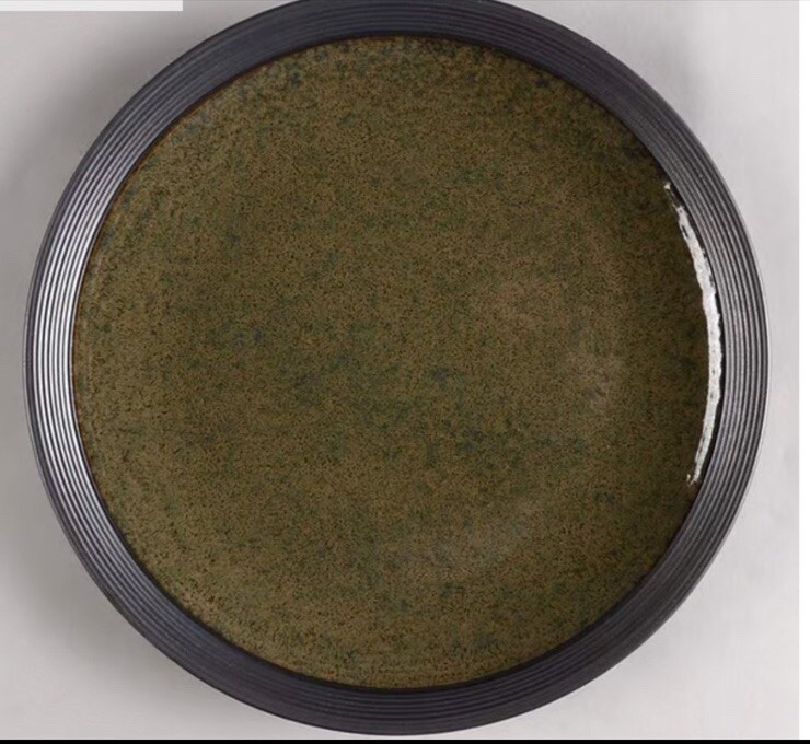 (9) Omega Olive by SANGO Speckled Green, Gray Textured Band 