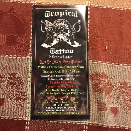 2007 Bike Week &Biketoberfest Daytona pamphlets, Maps Post Cards Etc Assortment - Bild 9 von 9