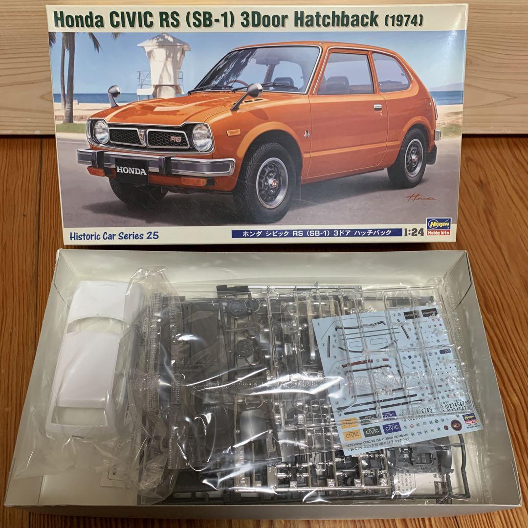 Hasegawa 1/24 Model Kit Honda Civic RS 3 Door Hatchback