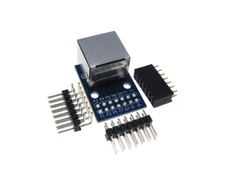 RJ45 Ethernet Connector Breakout Board w/ LED 0.1" (2.54mm) Male Header