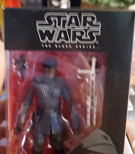 Star Wars Finn First Order Disguise Last Jedi Black Label 6-in Action Figure - Imagen 2 de 8
