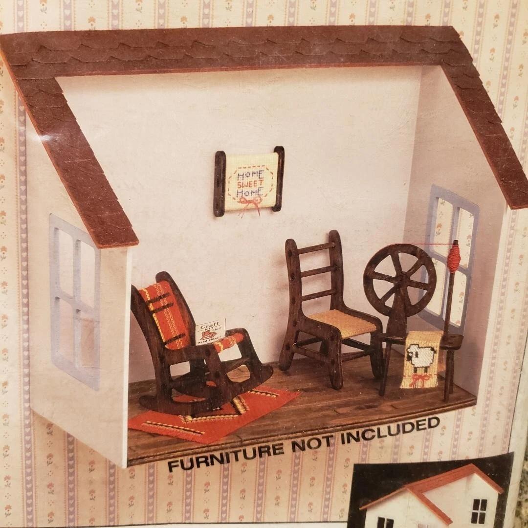 Wall mounted dollhouse deals