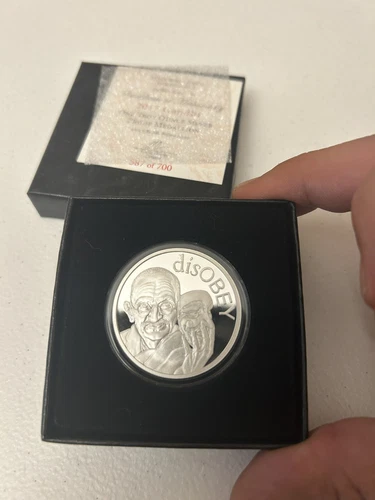 2017 Ghandi Silver Troy Oz /700 Super Limited Proof w/COA🔥