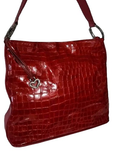 BRIGHTON CHER "FIRST EDITION" LIPSTICK RED PATENT LEATHER SHOULDER HANDBAG R$260 - Picture 5 of 23