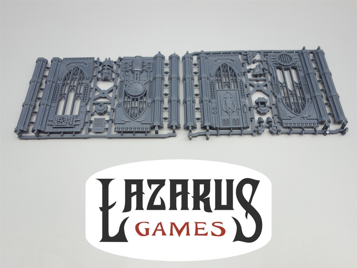 Warhammer 40K: Sector Imperialis Basilicanum Walls Sprue